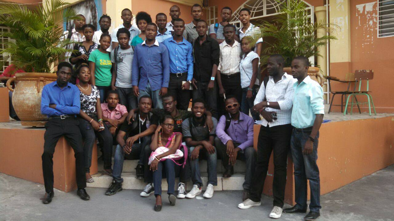 étudiants haïtiens du REJEBBS
